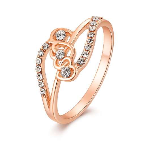 Women’s CZ Combo Rings – 4 Set