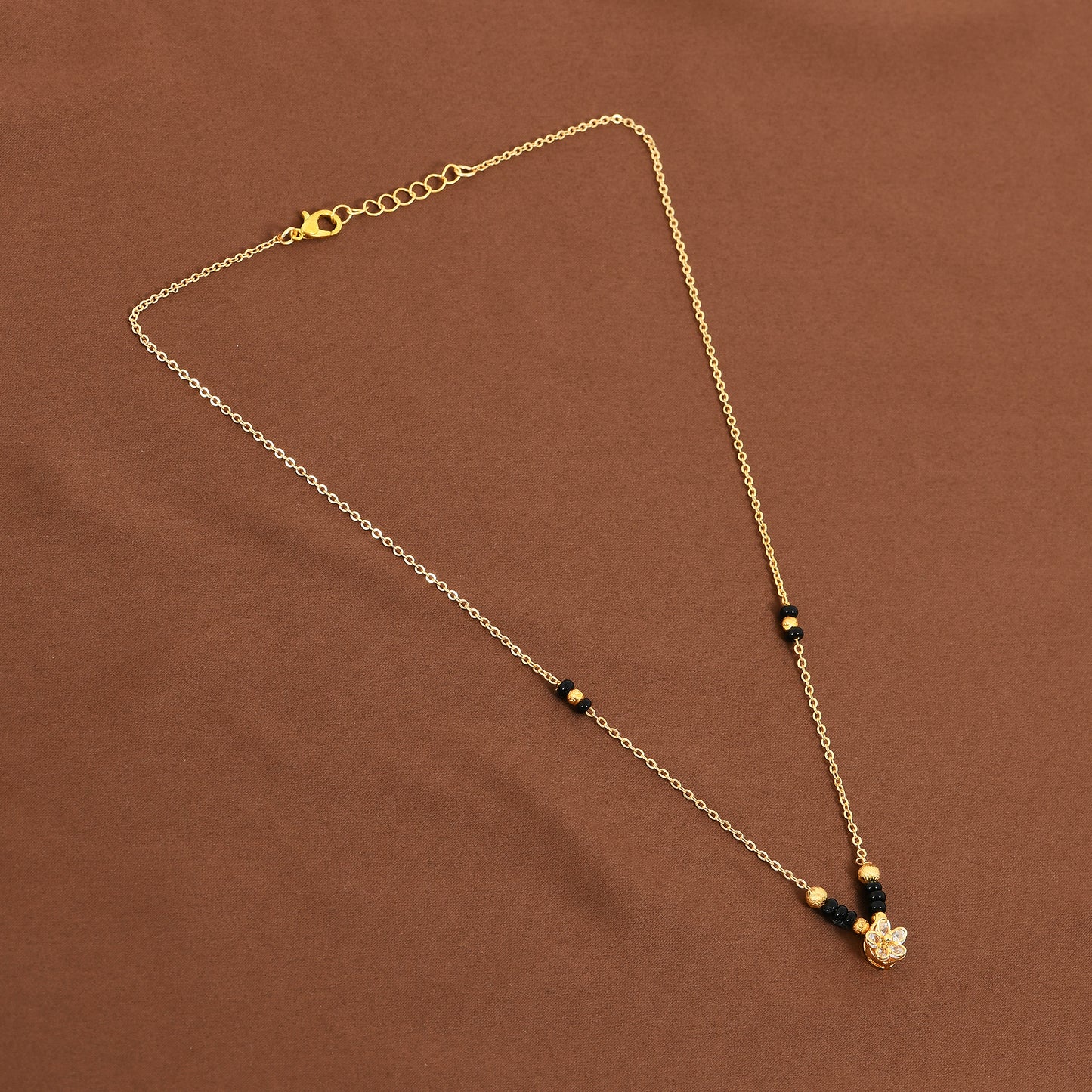 Gold Floral Blossom Mangalsutra