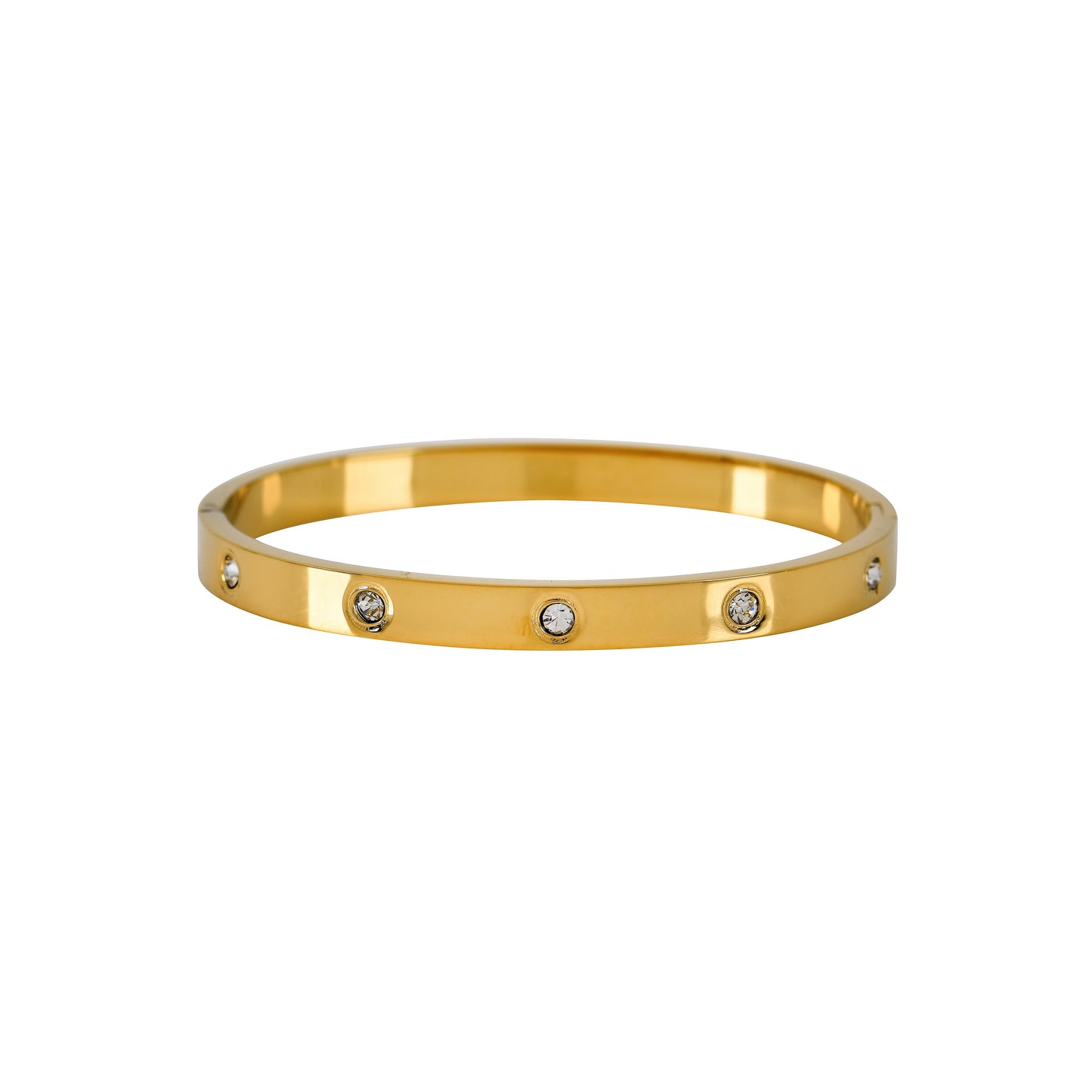 Gold Minimal Studded Bracelet