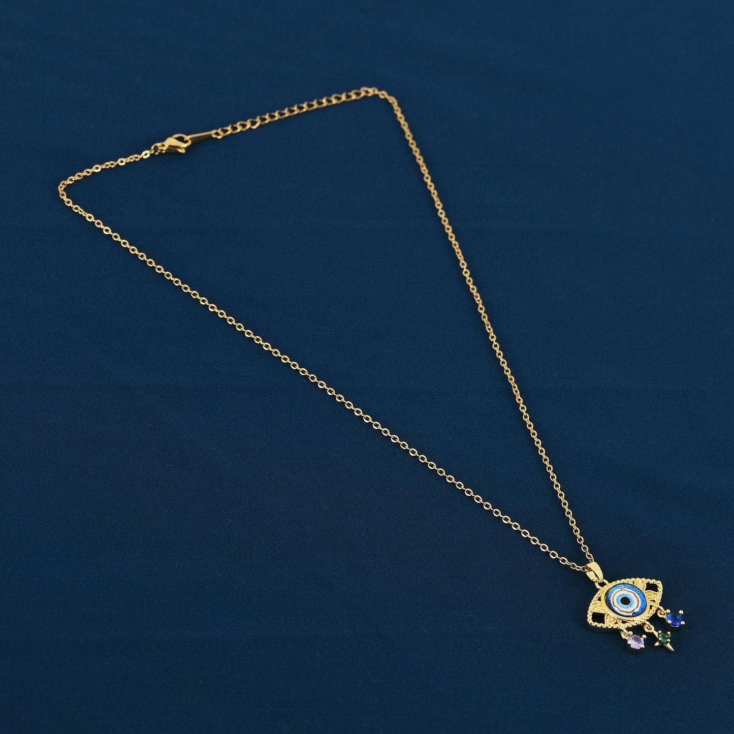 Evil Eye Sphere Pendant Necklace for Women – stylish neck piece that blends fashion and symbolism