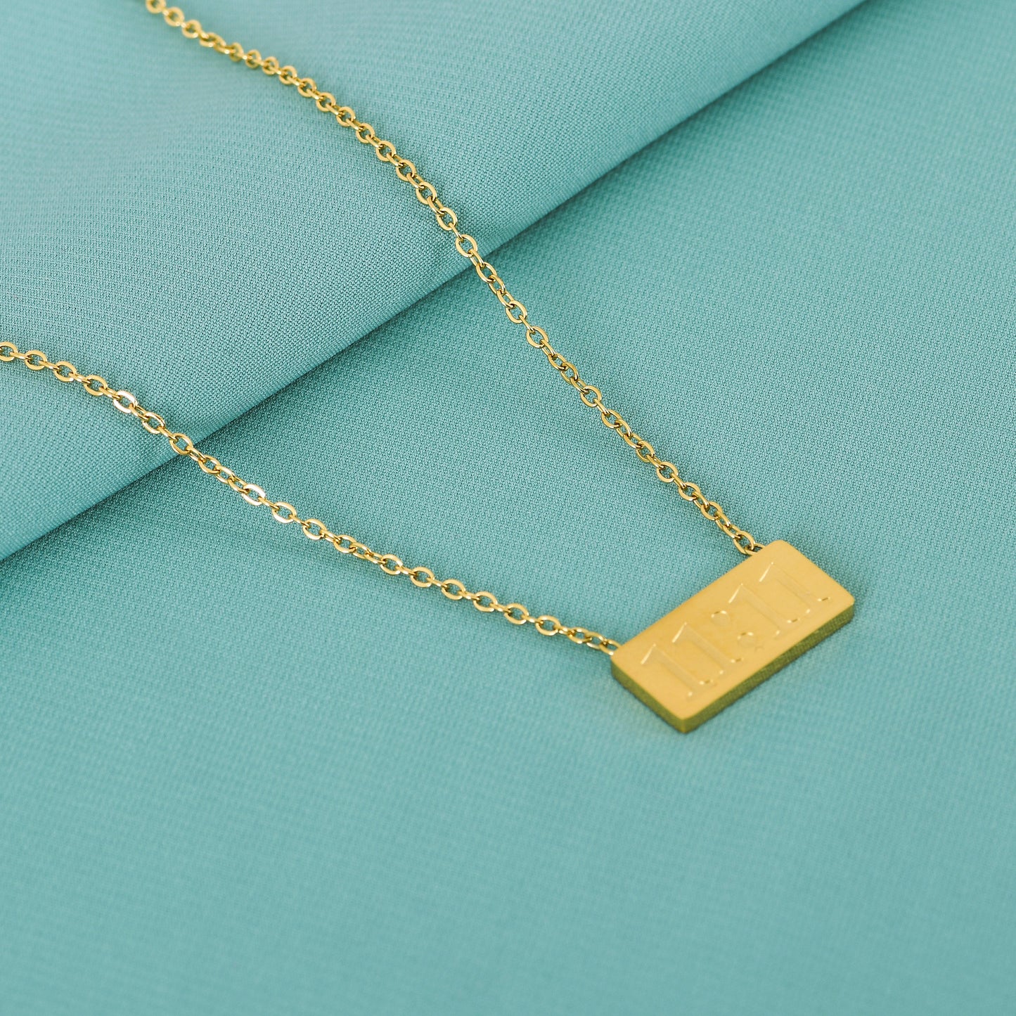 Gold 11:11 Angel Number – the best necklace for women with a minimalist and meaningful charm