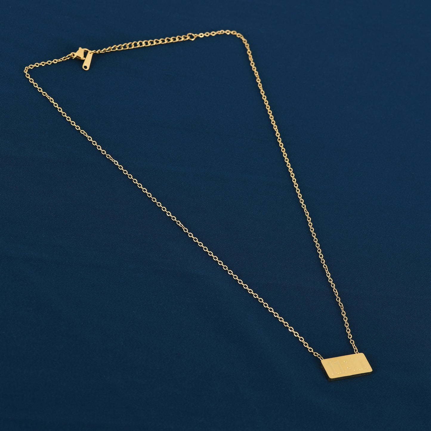 Gold 11:11 Angel Number Necklace for Women – a perfect necklace gift packed in elegant, eco-friendly packaging