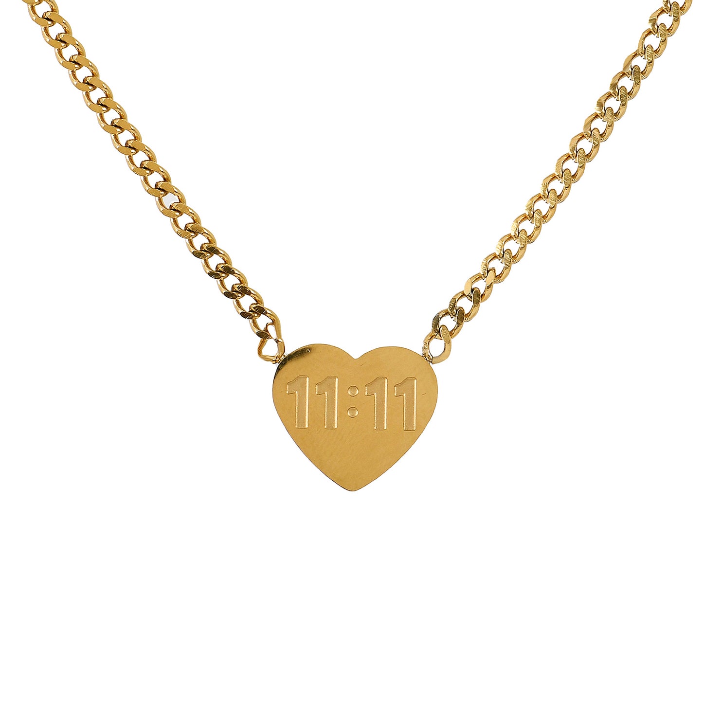 Gold Angel Number 11:11 Necklace for Women – perfect for casual necklaces for women with a unique twist