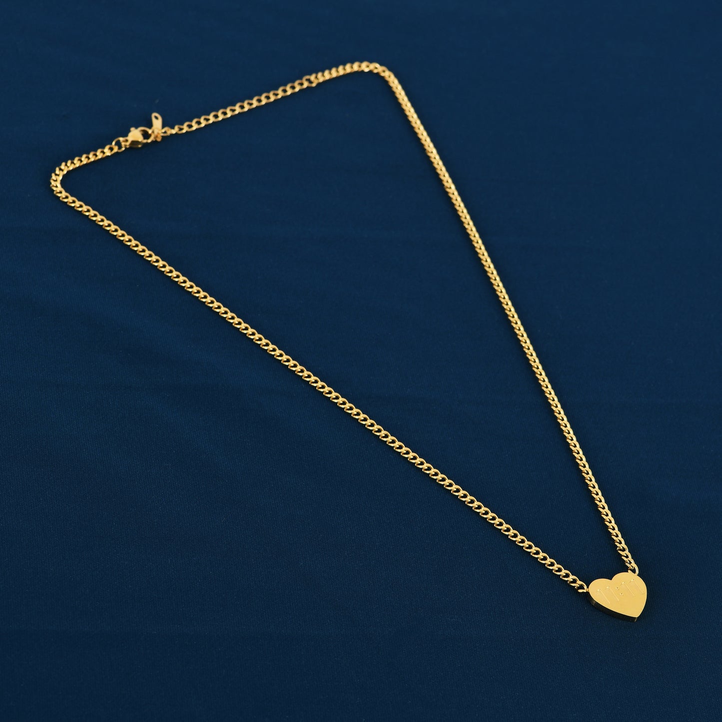 Gold Angel Number 11:11 Necklace for Women – stylish and trending necklace design for girl with gold finish