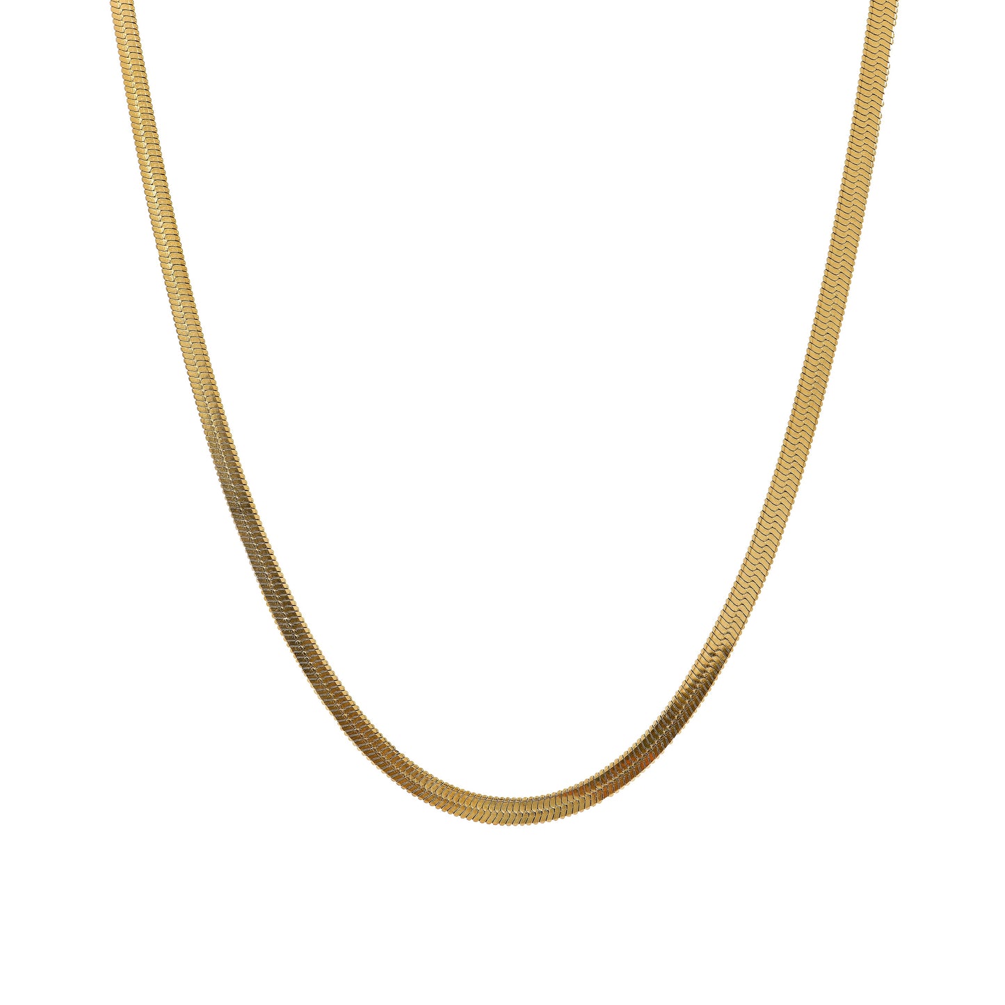 Gold Plated Snake Chain for Women – minimal women’s charm necklace for daily and party wear