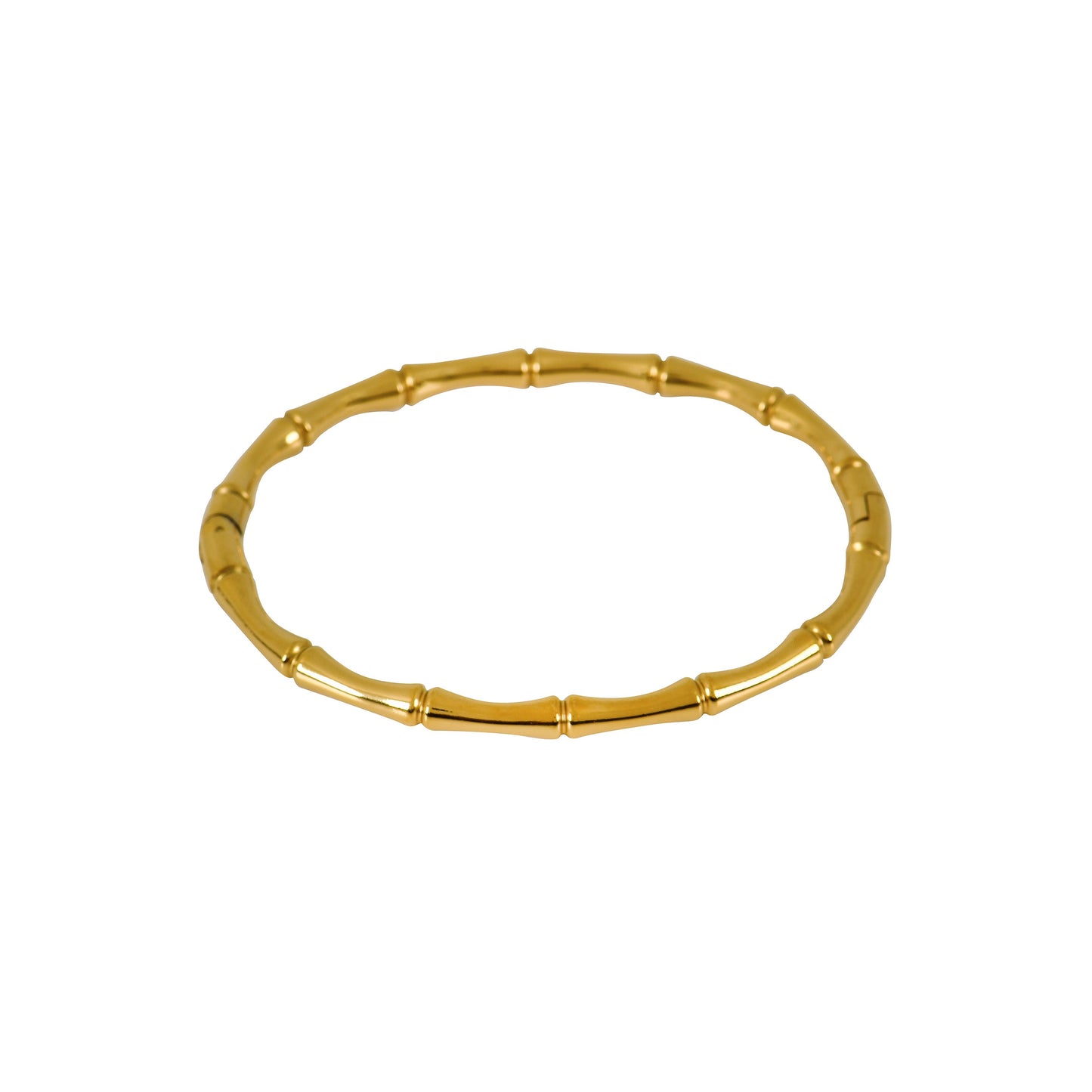 Golden Bamboo Minimalist Bracelet – stylish and latest bracelet design ideal for modern women