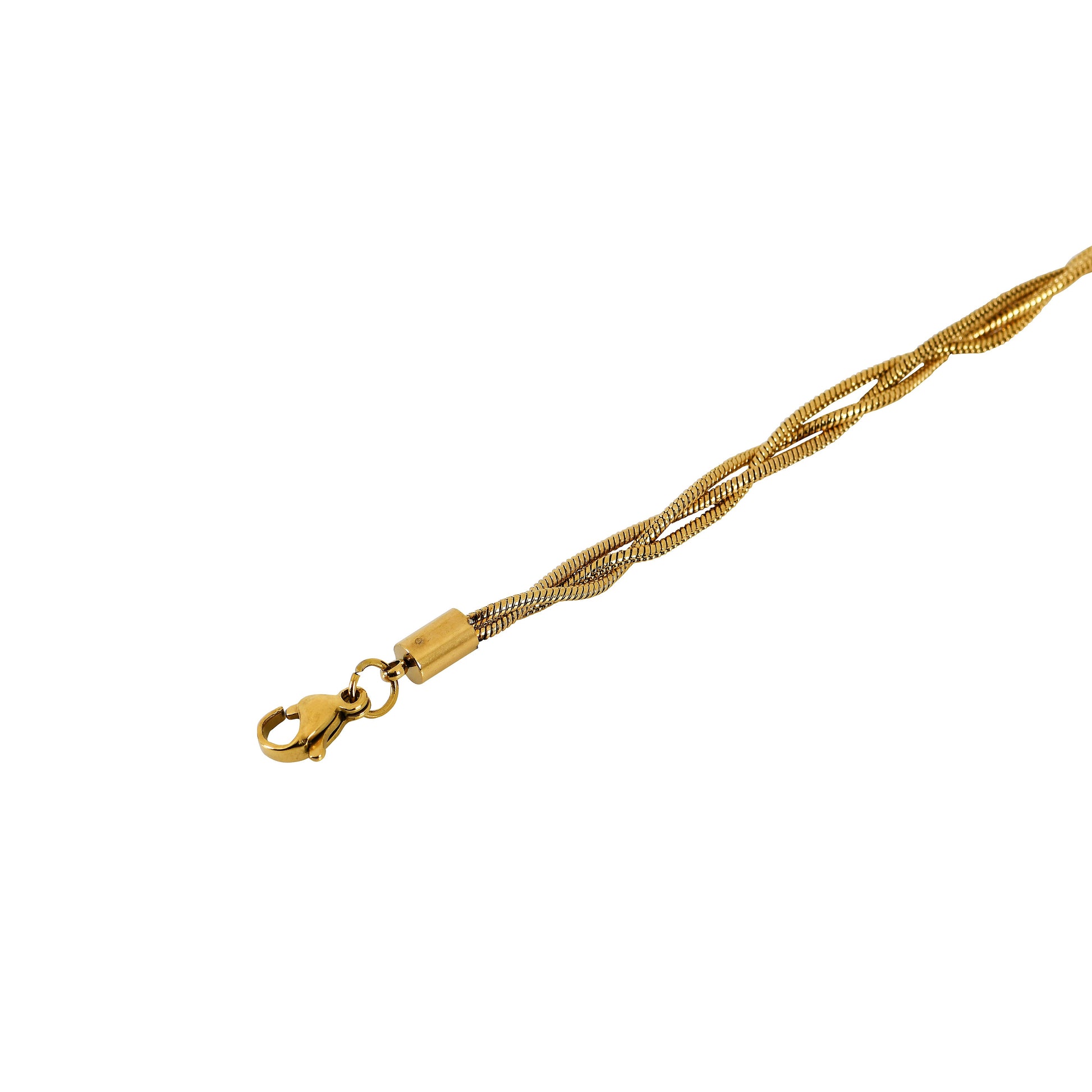 Golden Twisted Rope bracelet for women in artificial gold – durable and stylish for everyday use