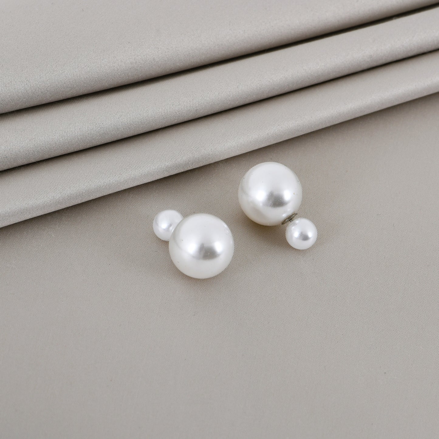 Pearl Earrings Combo Set for Women – 4 Styles including pearl silver earrings with a chic modern touch
