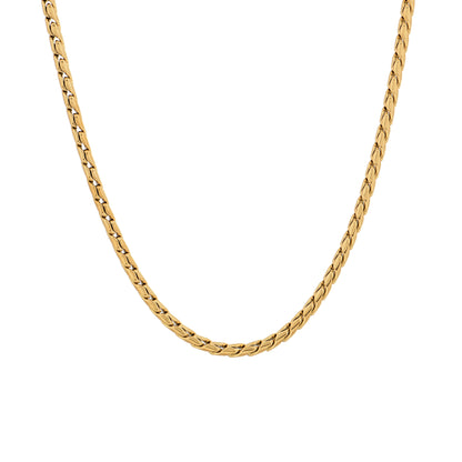 Men’s Gold Wheat Chain – 22 Inch