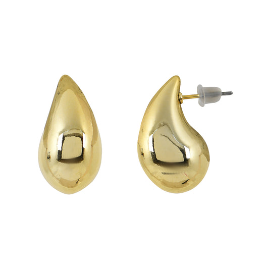 Gold Minimal Stud Earrings
