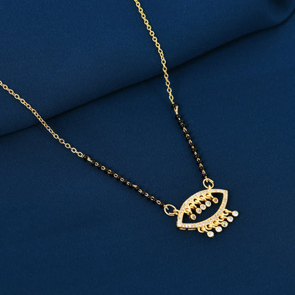Gold Evil Eye Mangalsutra