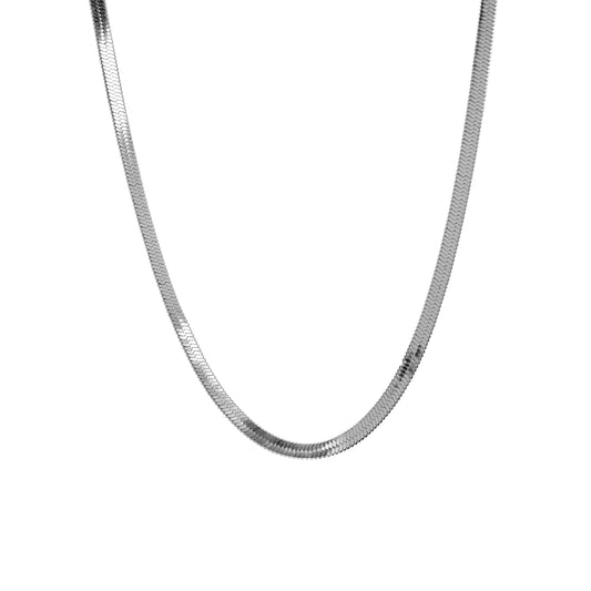 Silver Plated Snake Chain For Women