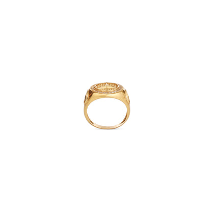 Men Gold Luxury Signet Ring