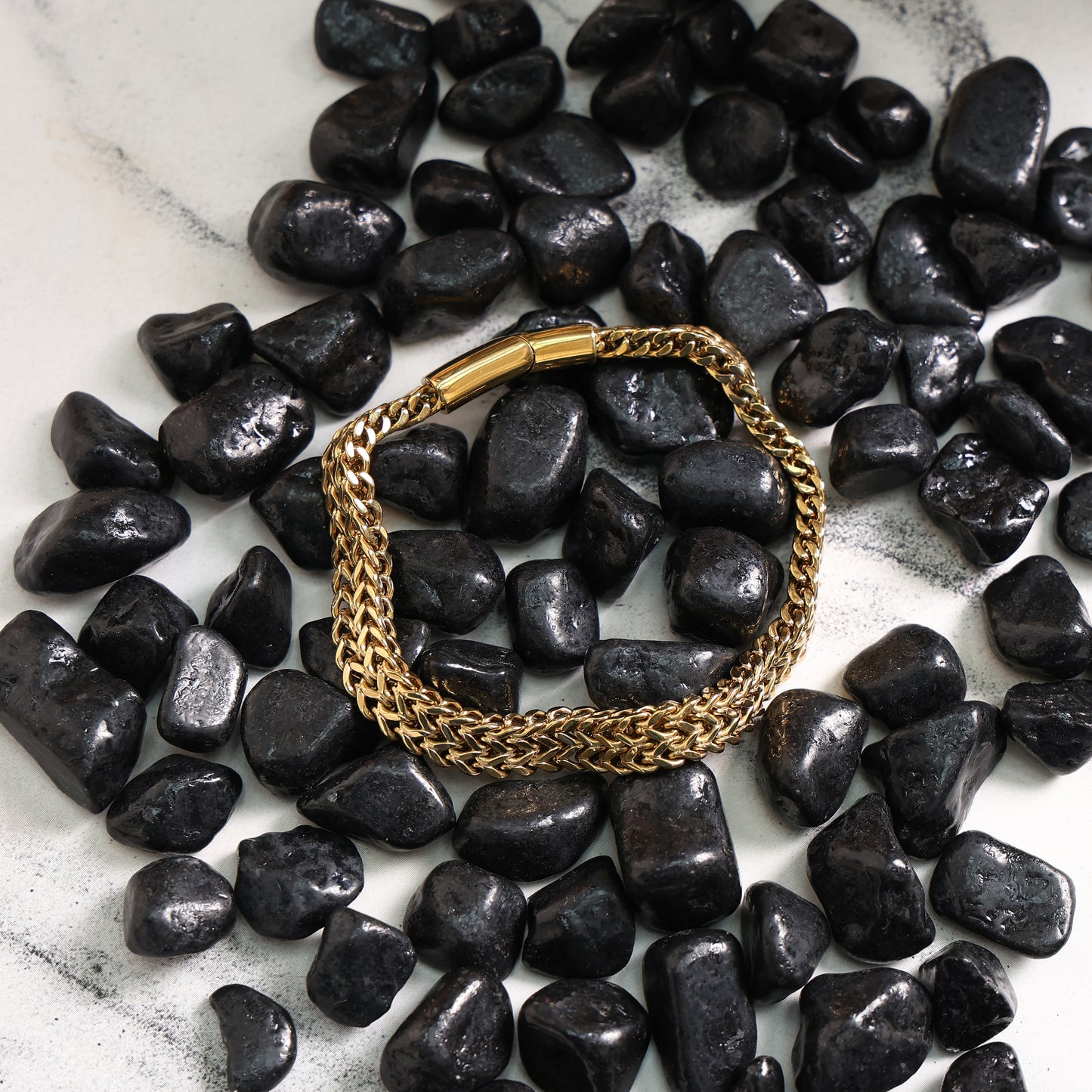 Gold Mesh Bracelet (22CM)