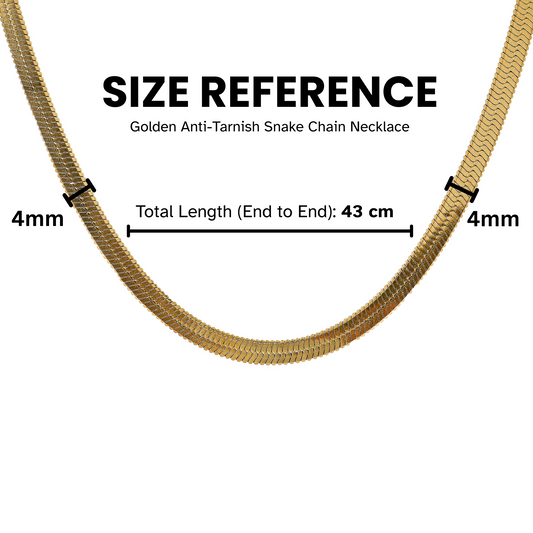 Gold Plated Snake Chain For Women