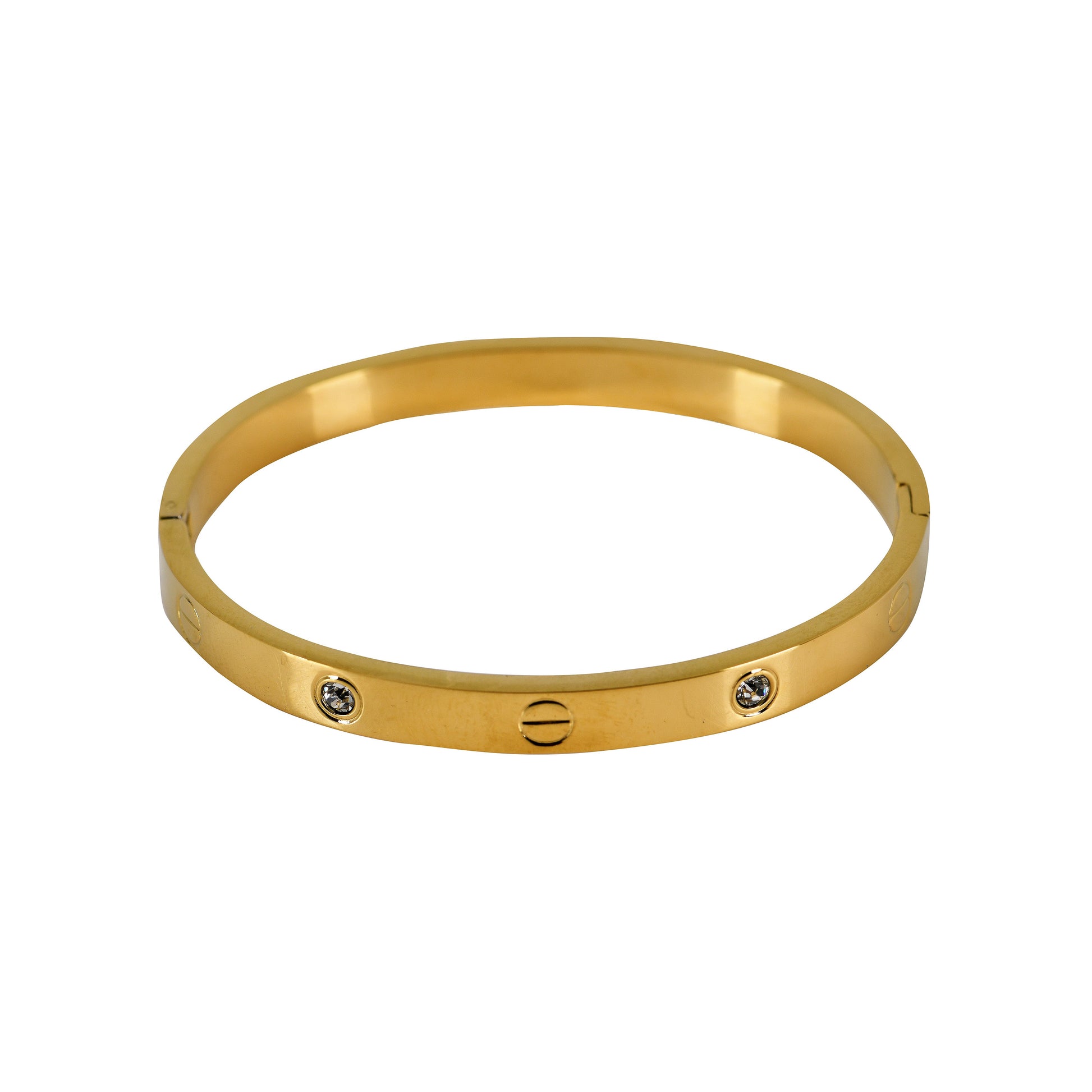 Golden Finish Bangle Gold Bracelet for Women – featured in stylish bracelet models perfect for modern ethnic styling