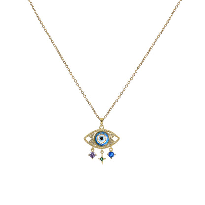 Evil Eye Sphere Pendant Necklace for Women – a thoughtful birthday gift for friends with protective meaning