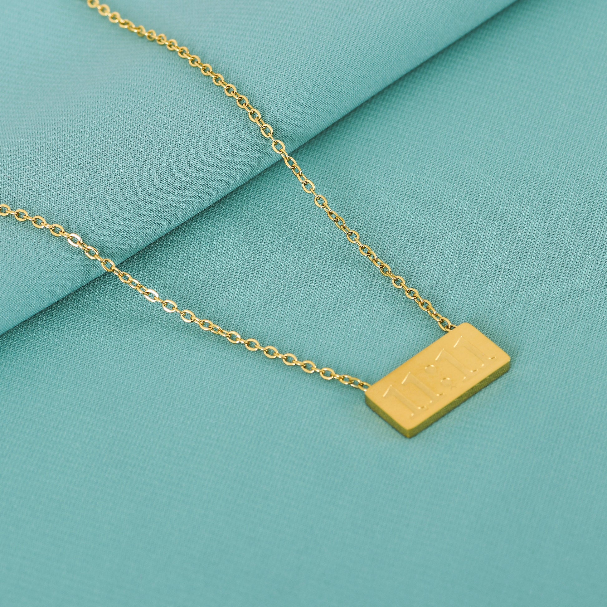 Gold 11:11 Angel Number – the best necklace for women with a minimalist and meaningful charm