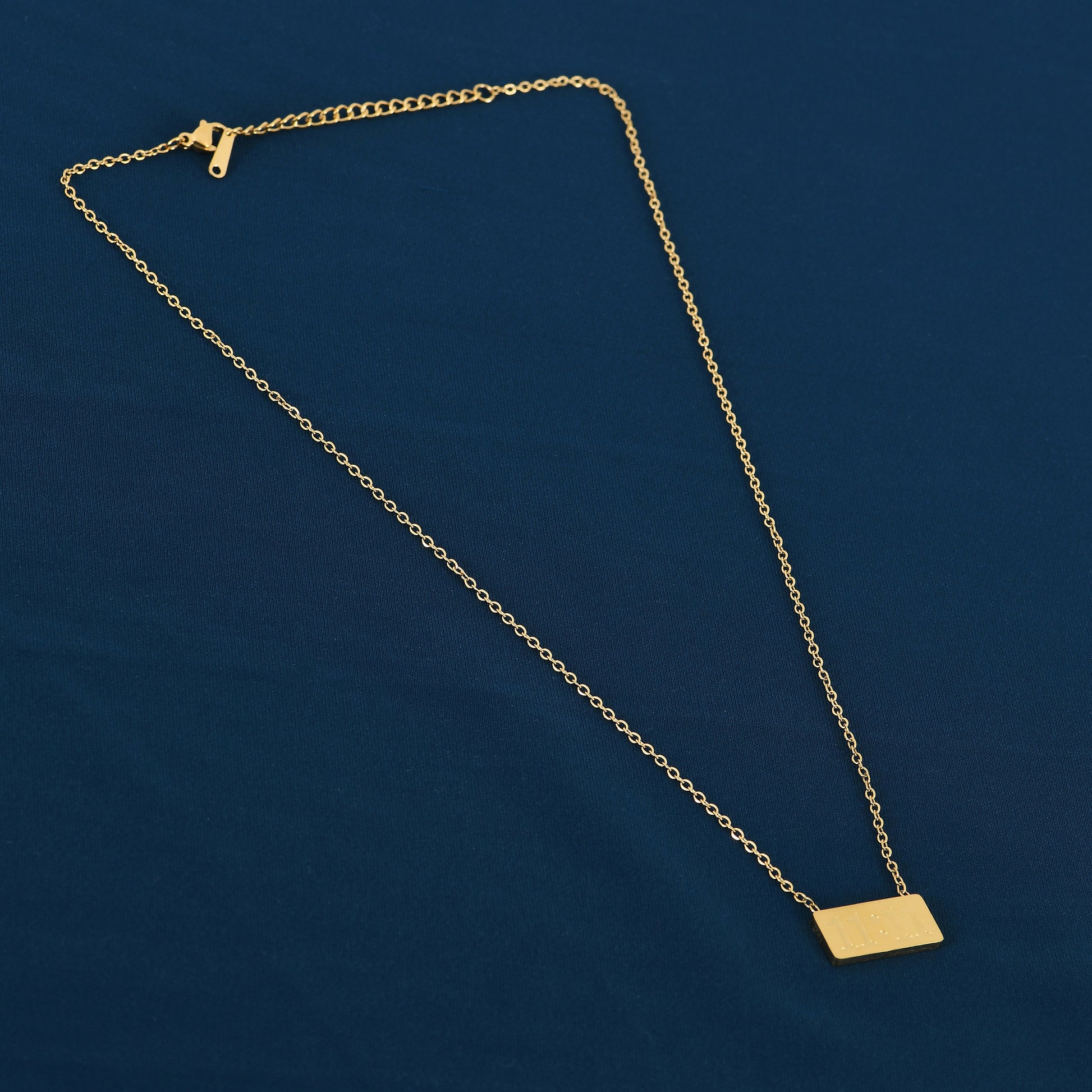 Gold 11:11 Angel Number Necklace for Women – a perfect necklace gift packed in elegant, eco-friendly packaging