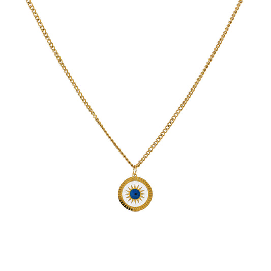 Gold Evil Eye Pendant Necklace for Women – stylish evil eye pendant for everyday protection and elegance