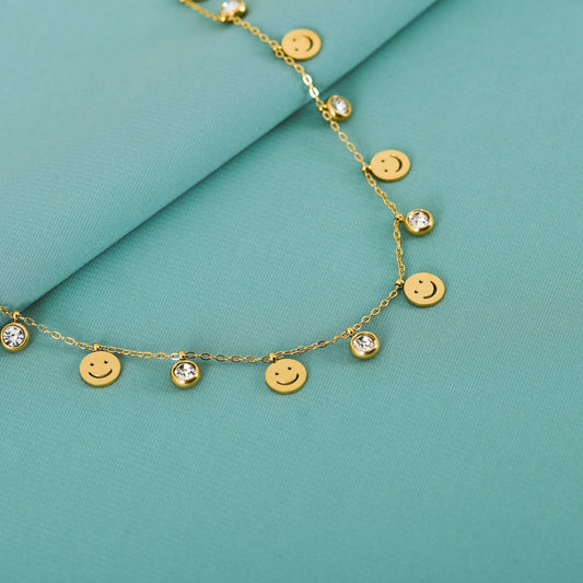 Gold Minimalist Tanmaniya Design Necklace for Women – elegant tanmaniya necklace with a modern twist for everyday wear