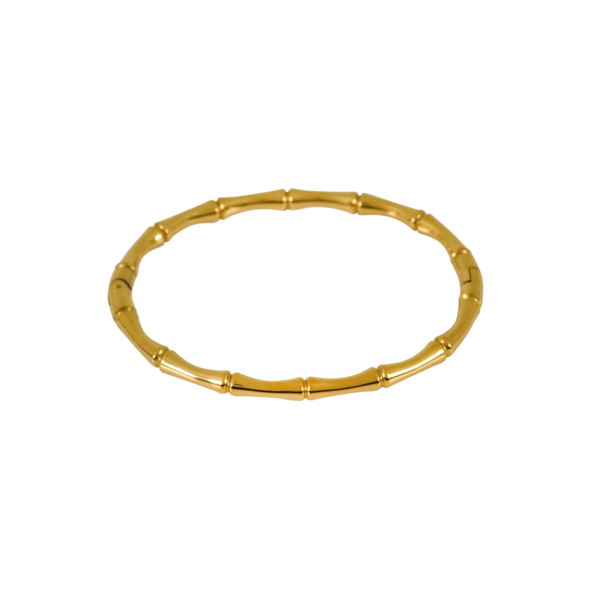 Golden Bamboo Minimalist Bracelet – stylish and latest bracelet design ideal for modern women