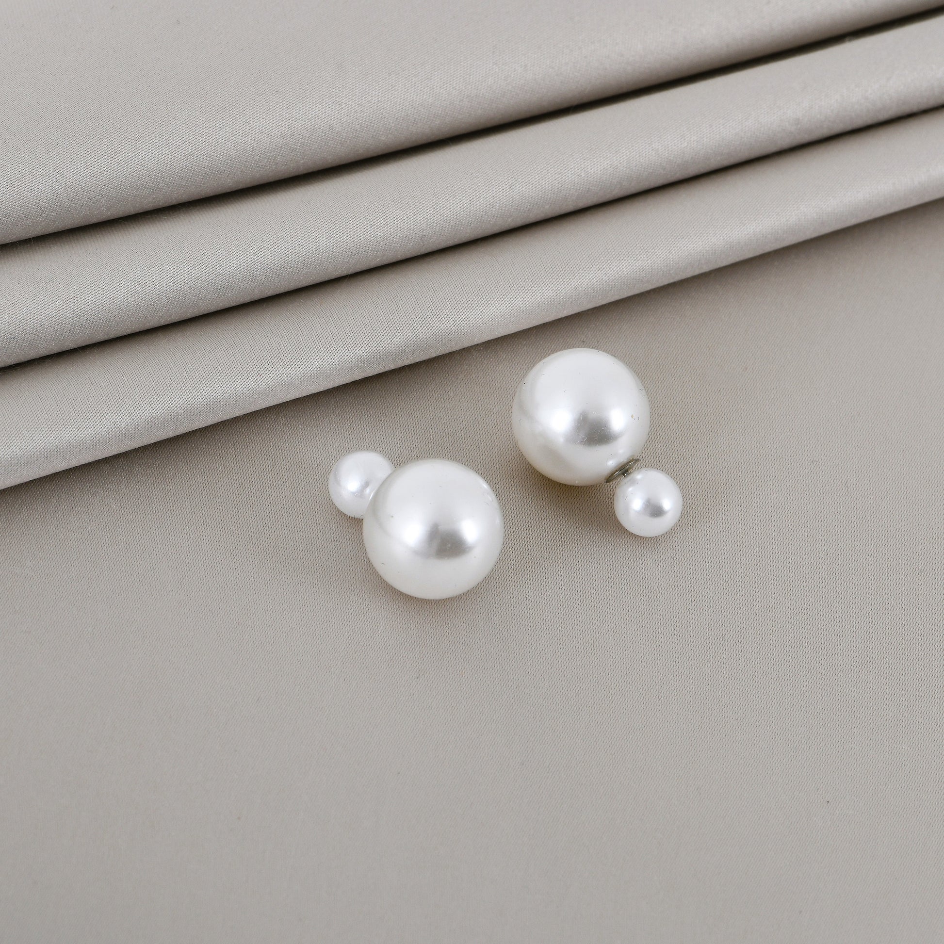 Pearl Earrings Combo Set for Women – 4 Styles including pearl silver earrings with a chic modern touch
