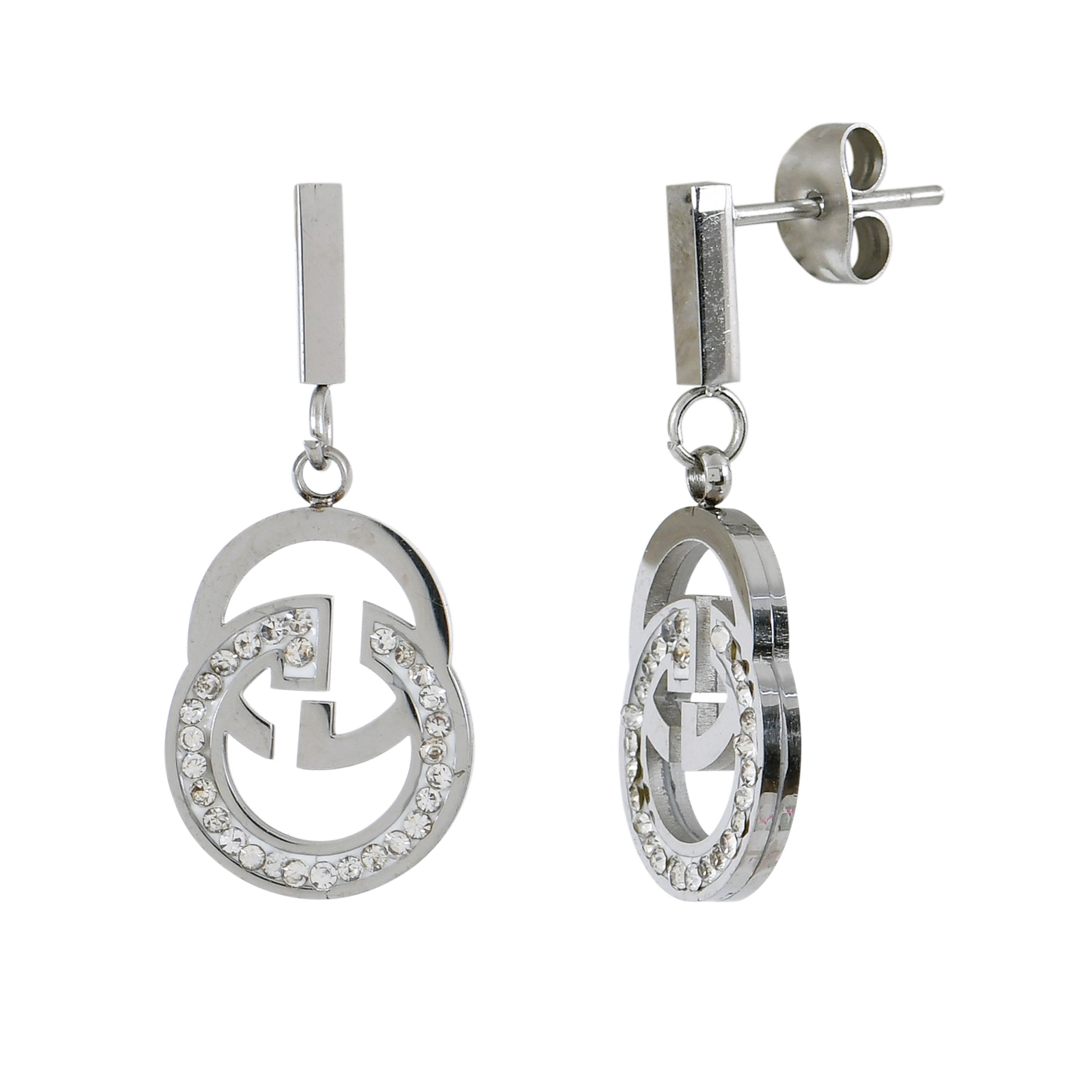 Silver Glam Dangle Silver Earrings For Women – elegant ladies silver earrings crafted for timeless beauty